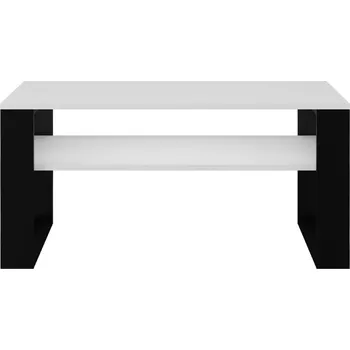 Konferenční stolek Konferenční stolek 90 x 58 cm 1P - bílá / černá