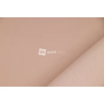 Počesaná teplákovina - pudrová - 320