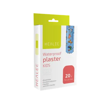Náplast HEALEE Dětská voděodolná náplast 72x25mm 20 ks