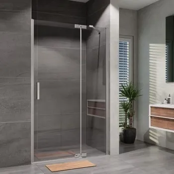 Sprchové dveře Sprchové dveře Brix 1000 mm, sklo čiré, profil chrom, pravé provedení, Lansanit H2Y-10R