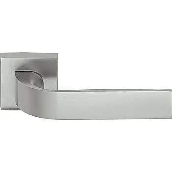 Dveřní kování Dveřní kování TWIN EIDOS Q 03 HR (XR), klika pravá/koule, hranatá rozeta, Hranatá rozeta s otvorem na cylidrickou vložku PZ, Twin XR (inoxchrom)