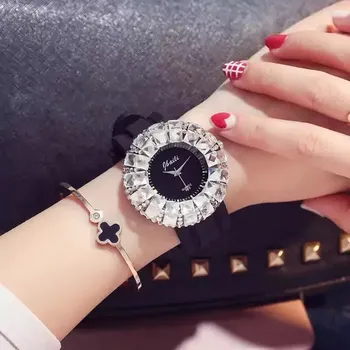 Hodinky Dámské luxusní hodinky s diamanty - Styl 2