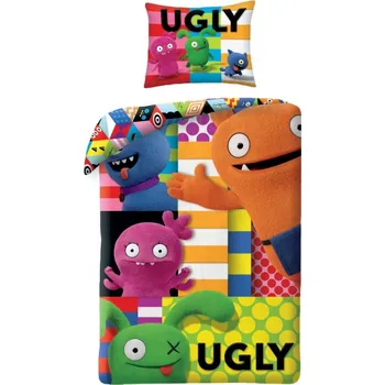 Povlečení Povlečení - Ugly Dolls 140/200 + 70/90 cm