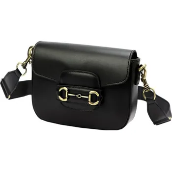 Kožená kabelka Luka 20-095 - černá