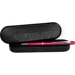 Gumovací pero PILOT FriXion Clicker Luxury 07, červené v kovové krabičce