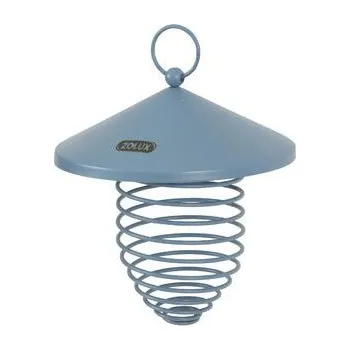 Krmítko pro ptáka Krmítko venk.SPIRALO na loj.koule kovmodrá 11cm Zolux