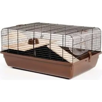 Klec hlod. křeček REX s výbavou, Interzoo 58x38x29cm