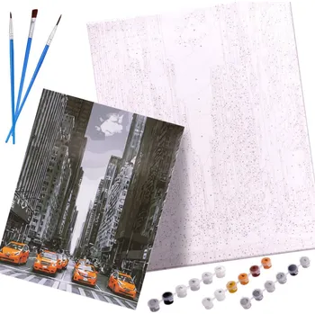 Malování podle čísel - New York