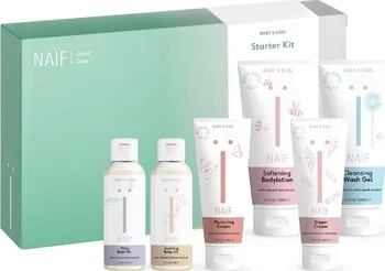 Kosmetická sada Naif Baby & Kids Starter Kit kosmetická startovací sada pro děti a miminka 6 ks