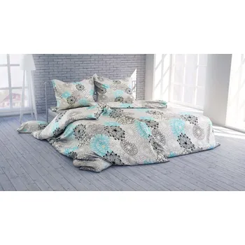 Povlečení Povlečení Mandala tyrkysová krep 40x40