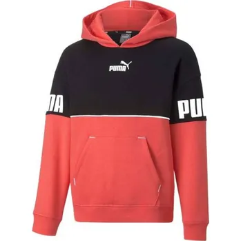 Dívčí oblečení Mikina Puma Power Colorblock Jr 670205 35 140