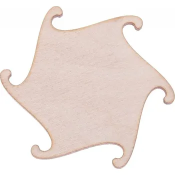 Podtácek Servírovací podtácek - Vlnky 6,5x6,5 cm