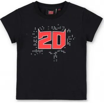 Pánské tričko GP APPAREL triko FABIO QUARTARARO Cyber 23 dětské black - 2/3