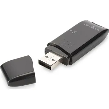 Čtečka paměťových karet Čtečka karet SD, micro SD, USB-A-2.0 DIGITUS DA70310-3