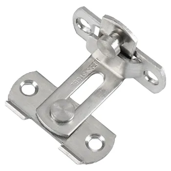 Nábytkové kování Nerezová dveřní,okenní petlice rohová 50mm (PER50)