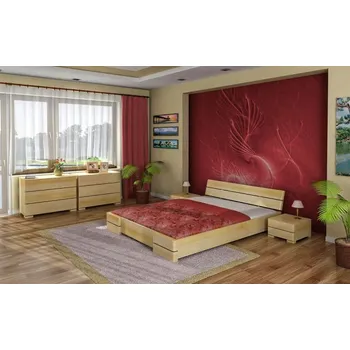 Postel Postel Tamara 140/200 cm masiv borovice