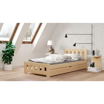 Postel Postel Mirek 120x200 cm + rošt a šuplík ZDARMA