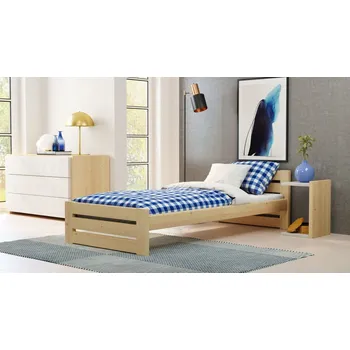 Ložnice Postel Marek 80x200 cm masiv smrk 3,5 cm + rošt ZDARMA