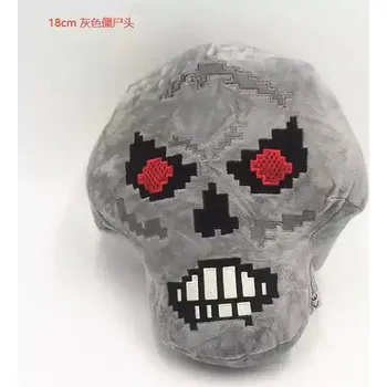 plyšák Plyšová postavička s motivem Minecraft 15 cm - burgundské