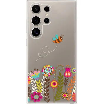 Pouzdro na mobilní telefon Odolné silikonové pouzdro iSaprio - Bee 01 - Samsung Galaxy S24 Ultra