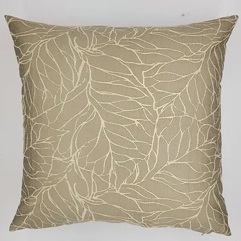 Dekorativní polštářek BYTEMA Vyšívaný povlak na polštář VĚTVIČKY 50 x 50 cm