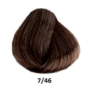 Barva na vlasy Subrina Unique New - Barva na vlasy 100ml 7-46