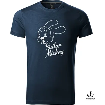 CarpediemBoat Námořnické triko Sailor Mickey Barva: Modrá, Velikost: L