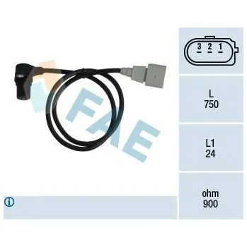 Kliková hřídel Generátor impulsů, klikový hřídel FAE 79059