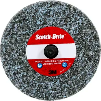 Brusný kotouč 65903 Scotch-Brite Roloc Debur & Finish PRO Unitized Wheel, DP-UR, XCRS+, 75 mm