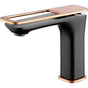 Vodovodní baterie BESTECO Black Brass Designová Umyvadlová Baterie Stojánková