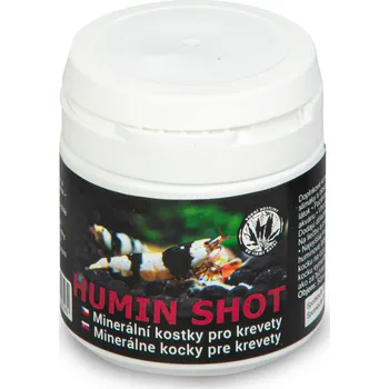 Krmivo pro rybičky Minerální kostky pro krevety “Humin shot“