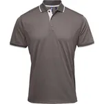 Premier Workwear Pánské funkční polo triko PR618 Dark Grey -ca. Pantone 424-Silver -ca. Pantone 428 4XL