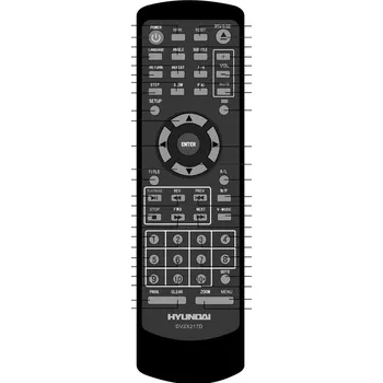 Dálkový ovladač Hyundai - DV2X279DU, DV2X217D náhradní dálkový ovladač jiného vzhledu