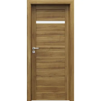 Interiérové dveře Porta Doors Interiérové dveře se zárubněmi Verte Home H1 Dekor: akát medový, Šířka - orientace: 80 cm - pravé