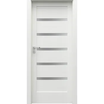 Interiérové dveře Porta Doors Interiérové dveře se zárubněmi Verte Home H5 Dekor: bílá, Šířka - orientace: 70 cm - levé