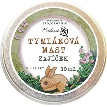 Medarek Zajíček tymiánová mast, 30 ml
