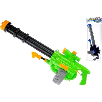 Vodní pistole 70 cm se zásobníkem a pumpou 2 barvy v sáčku