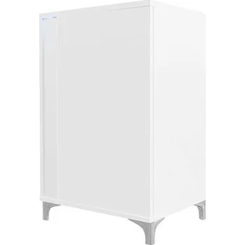 Komoda Komoda Anrok 50 L AR01, Barva: bílá / bílý lesk MIRJAN 5902928392449