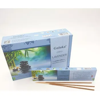 Čajovna Goloka Aromatherapy vonné tyčinky Levandule 12 ks