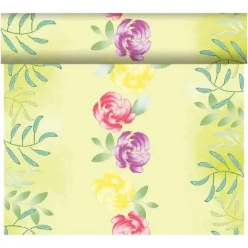 Jednorázový ubrus Šerpa TÉTE 0,4 x 24 m Dunicel Soft Tropics