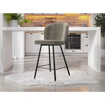 Barová židle Perkoz, Potah: Magic Velvet 2209, Barvy nožiček: černá MIRJAN 5903211284038