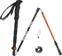 Trekingová hůl Husky Scrod černé/oranžové 110-130 cm