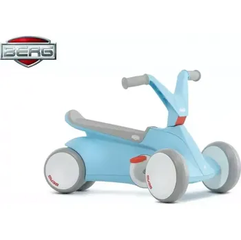 Odrážedlo BERG GO - 2v1, odrážedlo a šlapadlo modré