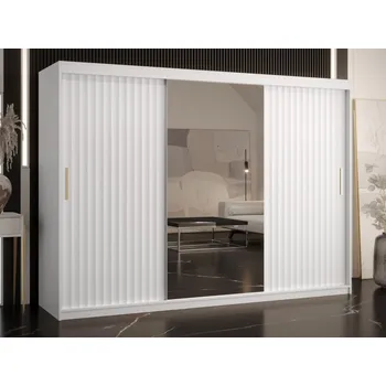 Šatní skříň Towiro Wave 2 250, Barva: bílá MIRJAN 5903211199691