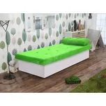 Jednolůžková postel Nikroguta, Úložný prostor: s úložným prostorem, Barva: bílý, Potah: Suedine 81 MIRJAN 5903211098437