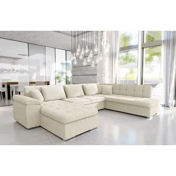 Rohová sedací souprava s funkcí spaní Tony Bis, Potah: Poso 100, Strana: Levá MIRJAN 5903211191220