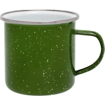 Origin Outdoors Smaltovaný hrnek 360 ml zelený