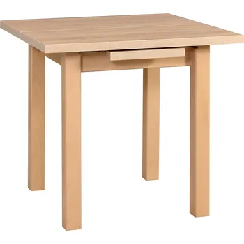 Drewmix Jídelní stůl Argo 7 Zvolte barvu horní desky: Bílý (borovice andersen), Zvolte barvu nožek: Ořech - nut