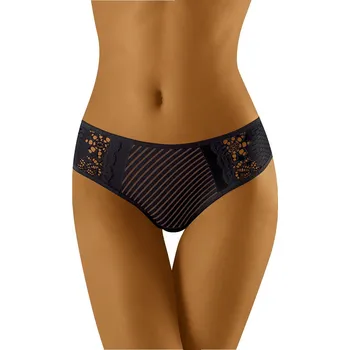 Kalhotky Černé krajkové kalhotky Gigua od Wol-Baru, M i510_40754226643