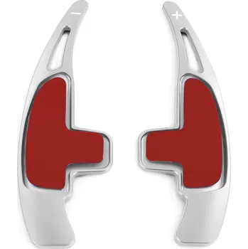 Hliníková pádla řazení pro Mercedes AMG A45 W176 C63 W204 E63 W212, silver